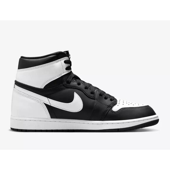 NEW Nike Air Jordan 1 High OG Black White Panda DZ5485-010 Men's Size Multi - Picture 3 of 7